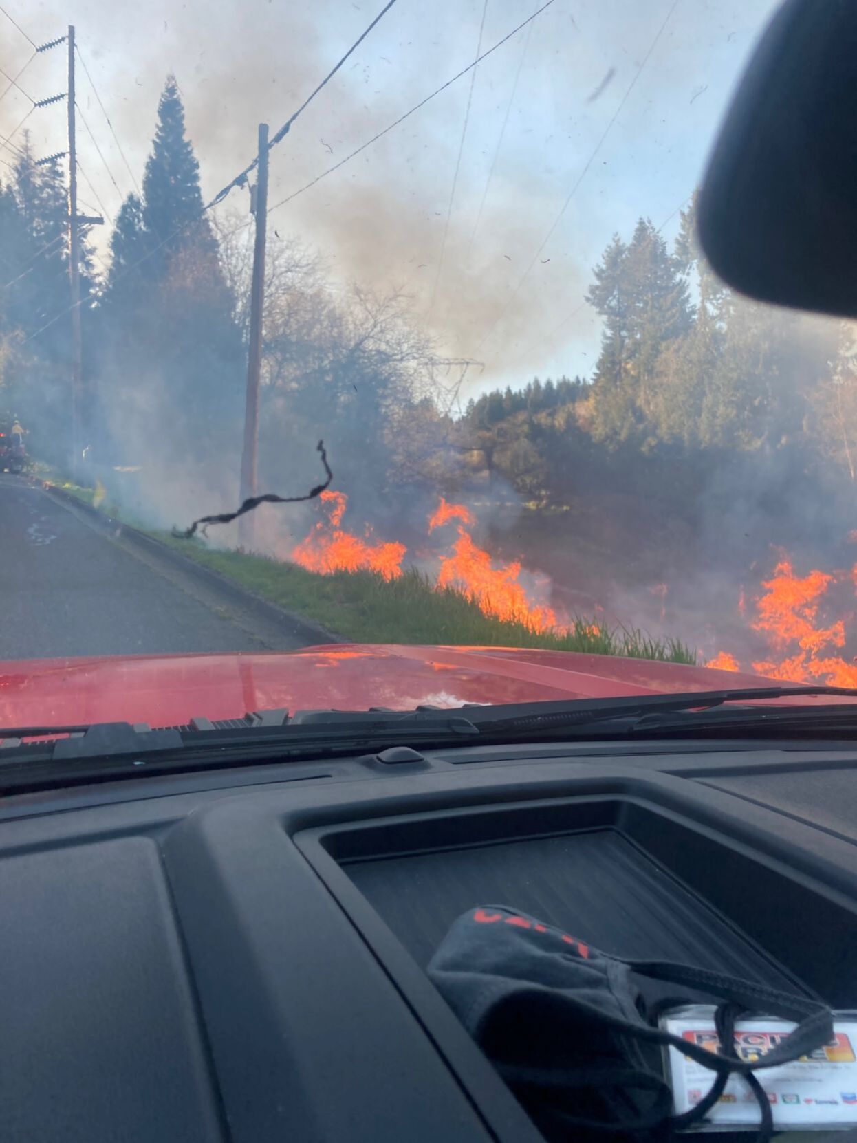 Kelso fire Harris Street Road and Corduroy Road 2